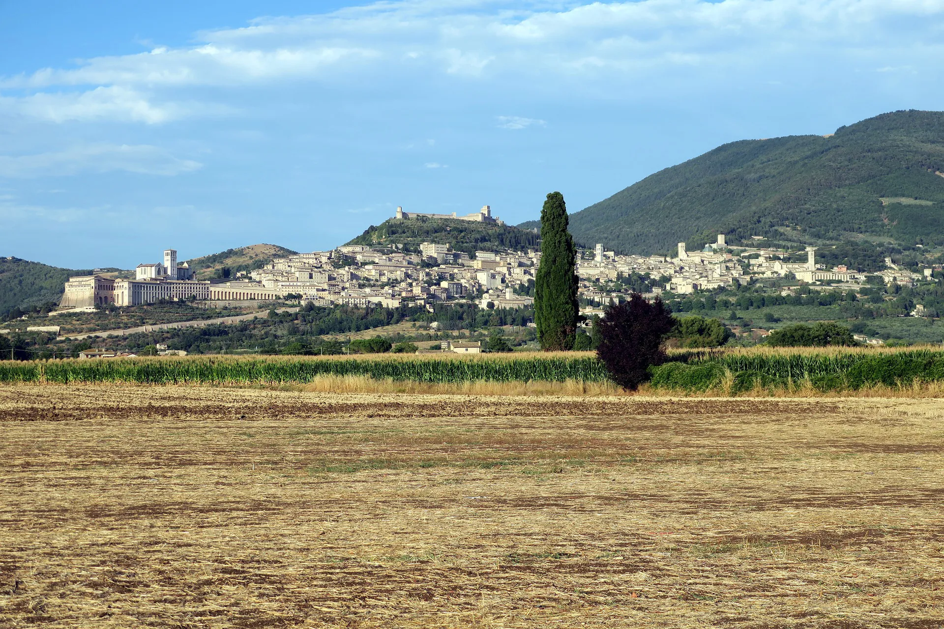 assisi umbria panorama assisi umbria panorama